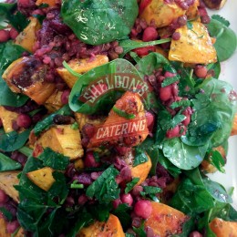 Sheldons-Catering-salad-pumpkin-pomegranate