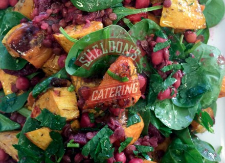 Sheldons-Catering-salad-pumpkin-pomegranate